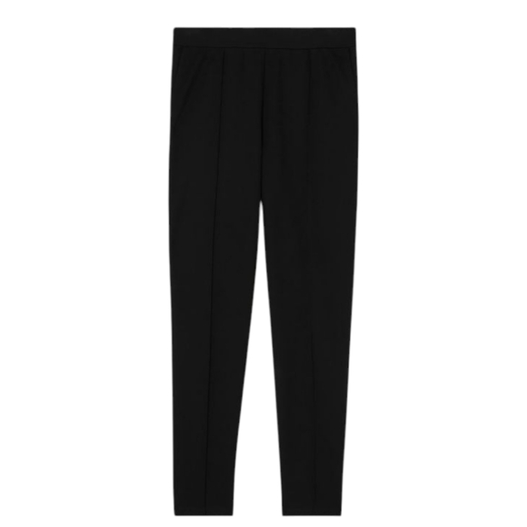 Eileen Fisher High Waist Slim Crop Black Washable Stretch Crepe Pant Women XL - Picture 15 of 15